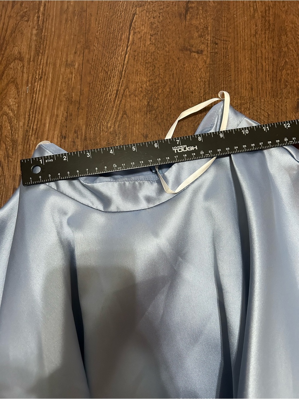 ALYCE Paris 60055 Size 000 Light Blue 2 Piece Prom Dress Lace Satin Ball Gown - Picture 4 of 6